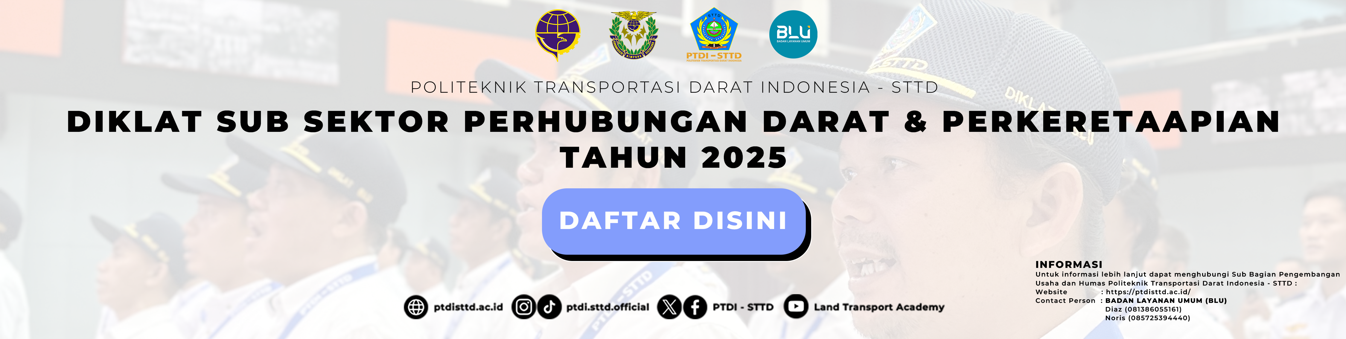DIKLAT SUBSEKTOR PERHUBUNGAN DAN PERKERETAAPIAN TAHUN 2022